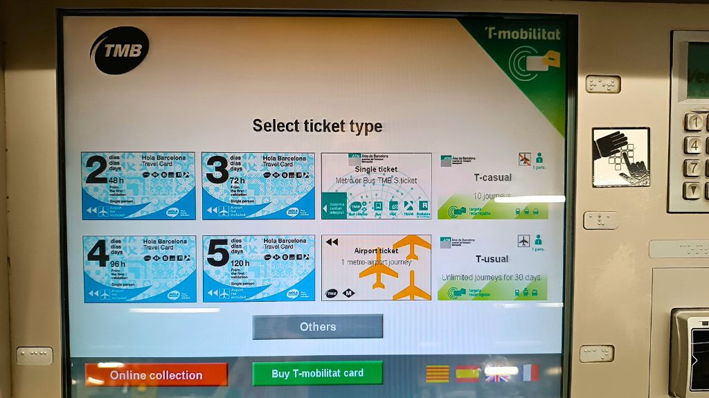 Barcelona Public Transport Tickets