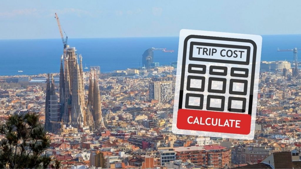 Barcelona Travel Cost Calculator Header