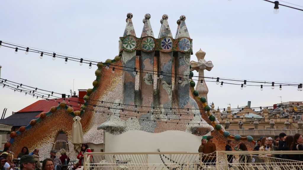 Casa Batllo Dragon Rooftop