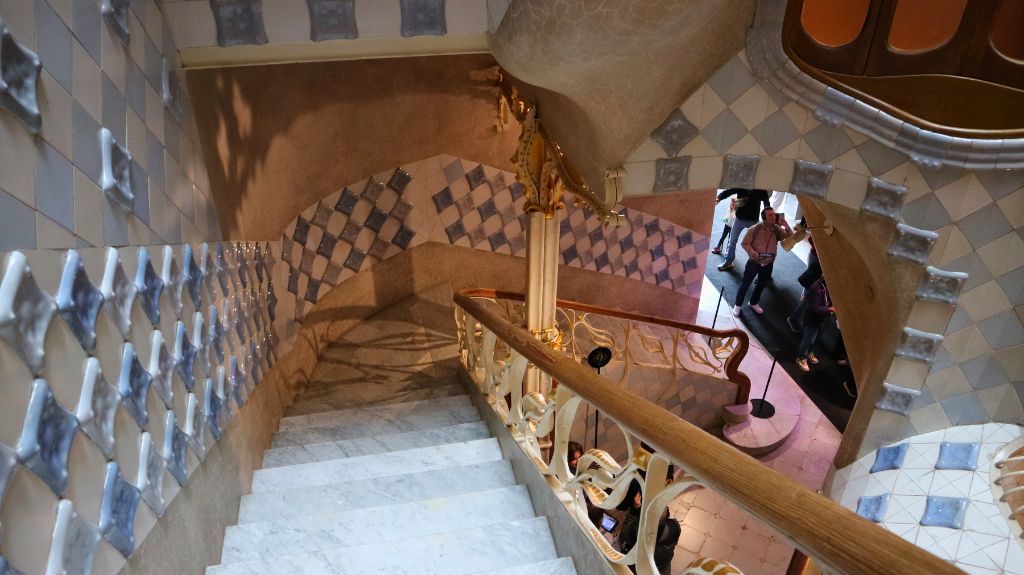 Casa Batllo Staircase