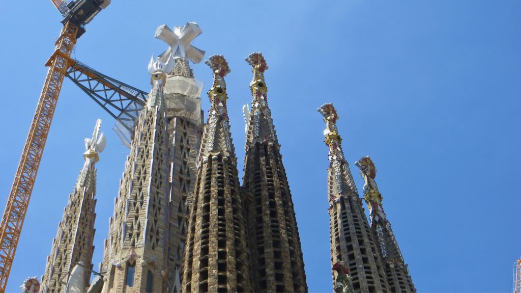The Towers of Sagrada Familia