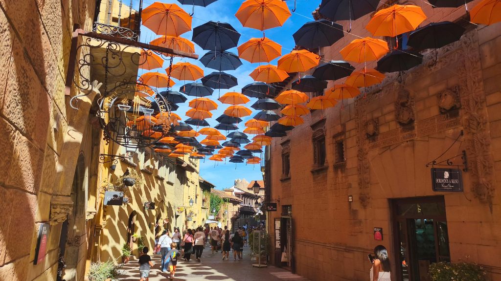 Halloween Decoration at Poble Espanyol